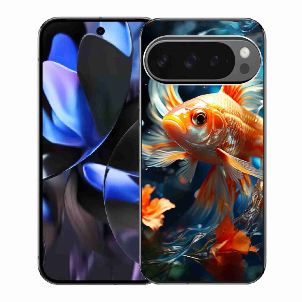 Gélový kryt mmCase na Google Pixel 9 Pro - rybka