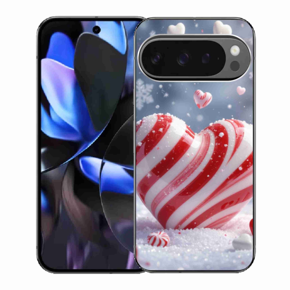 Gélový kryt mmCase na Google Pixel 9 Pro - sladké srdce