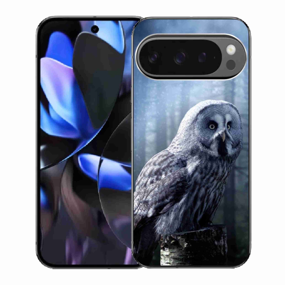 Gélový kryt mmCase na Google Pixel 9 Pro - sova