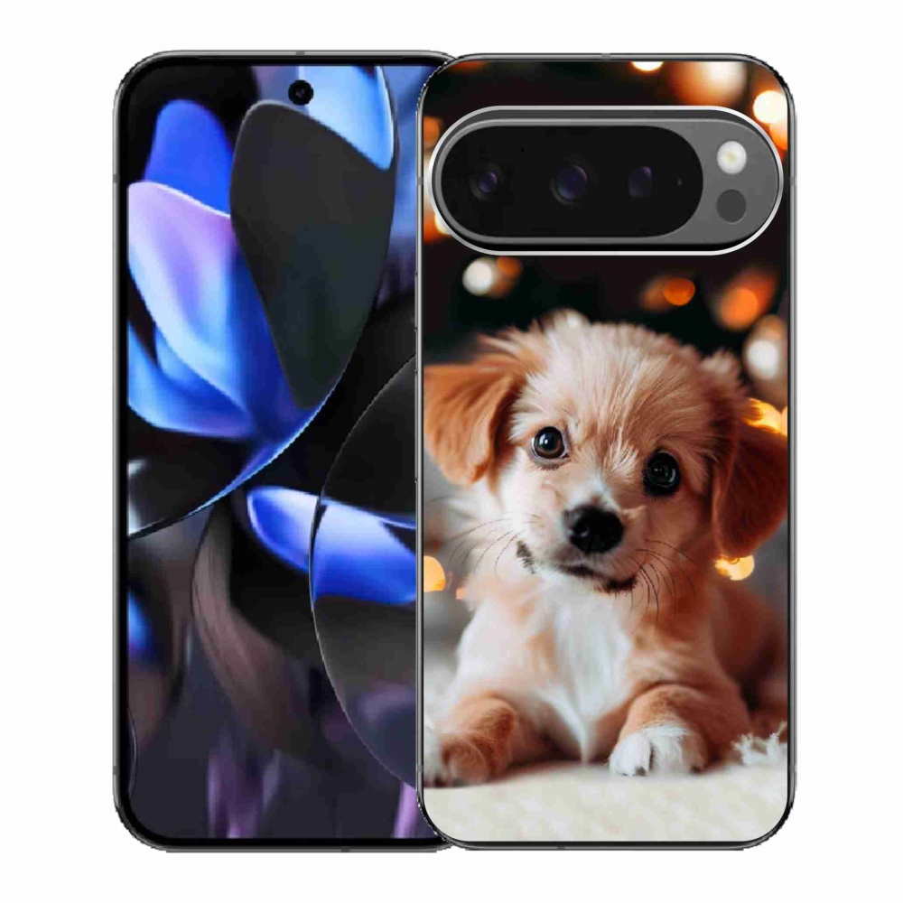 Gélový kryt mmCase na Google Pixel 9 Pro - šteniatko