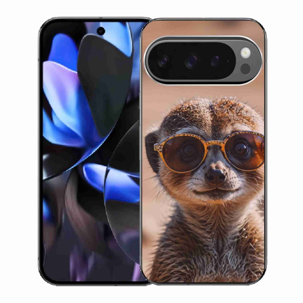 Gélový kryt mmCase na Google Pixel 9 Pro - štýlové surikata