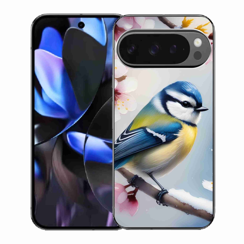 Gélový kryt mmCase na Google Pixel 9 Pro - sýkorka