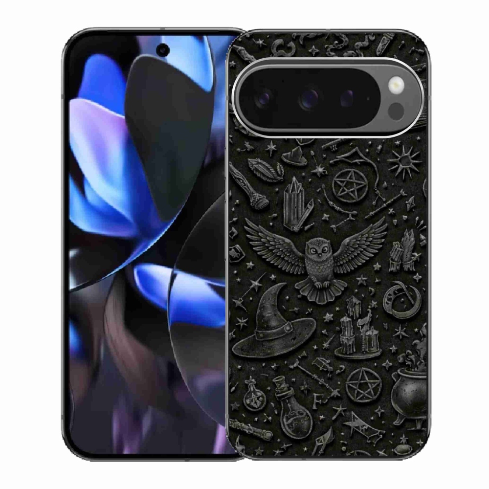 Gélový kryt mmCase na Google Pixel 9 Pro - tmavý magický svet