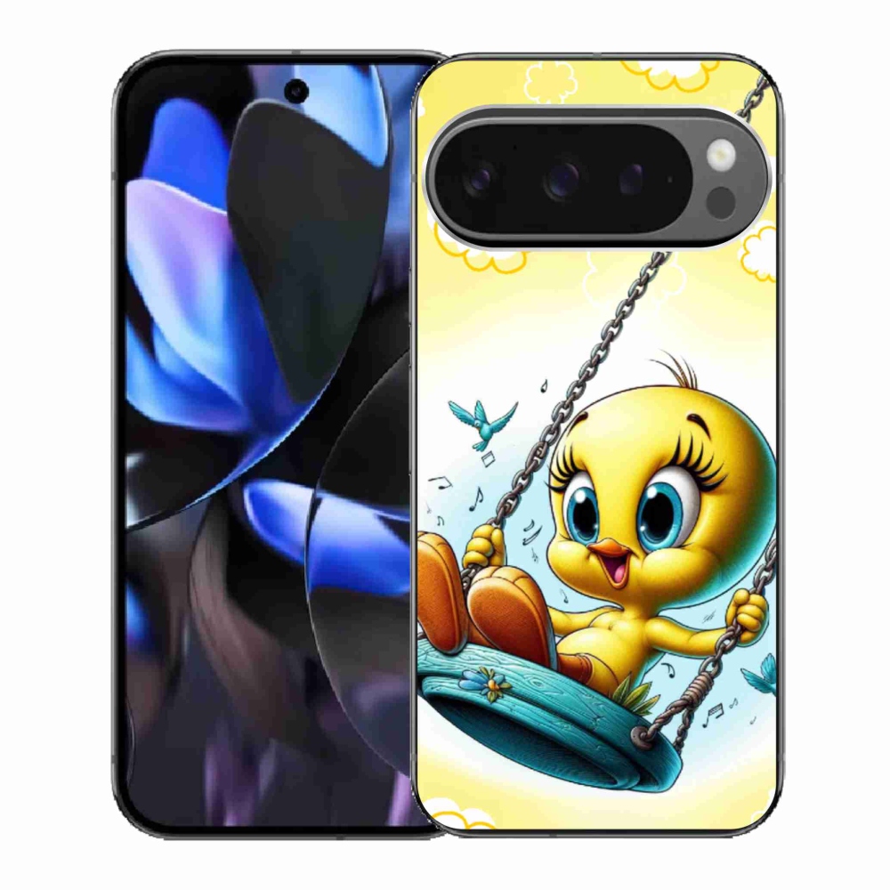 Gélový kryt mmCase na Google Pixel 9 Pro - tweety
