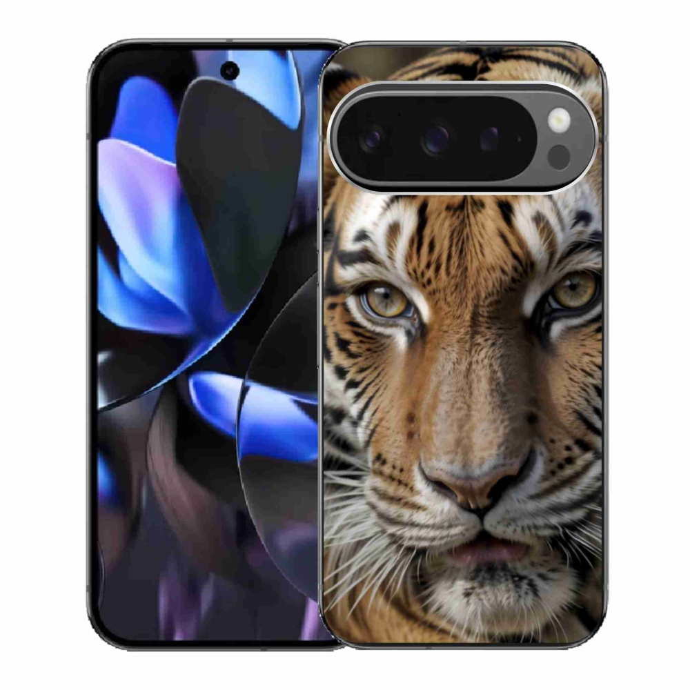 Gélový kryt mmCase na Google Pixel 9 Pro - tigrie pohľad