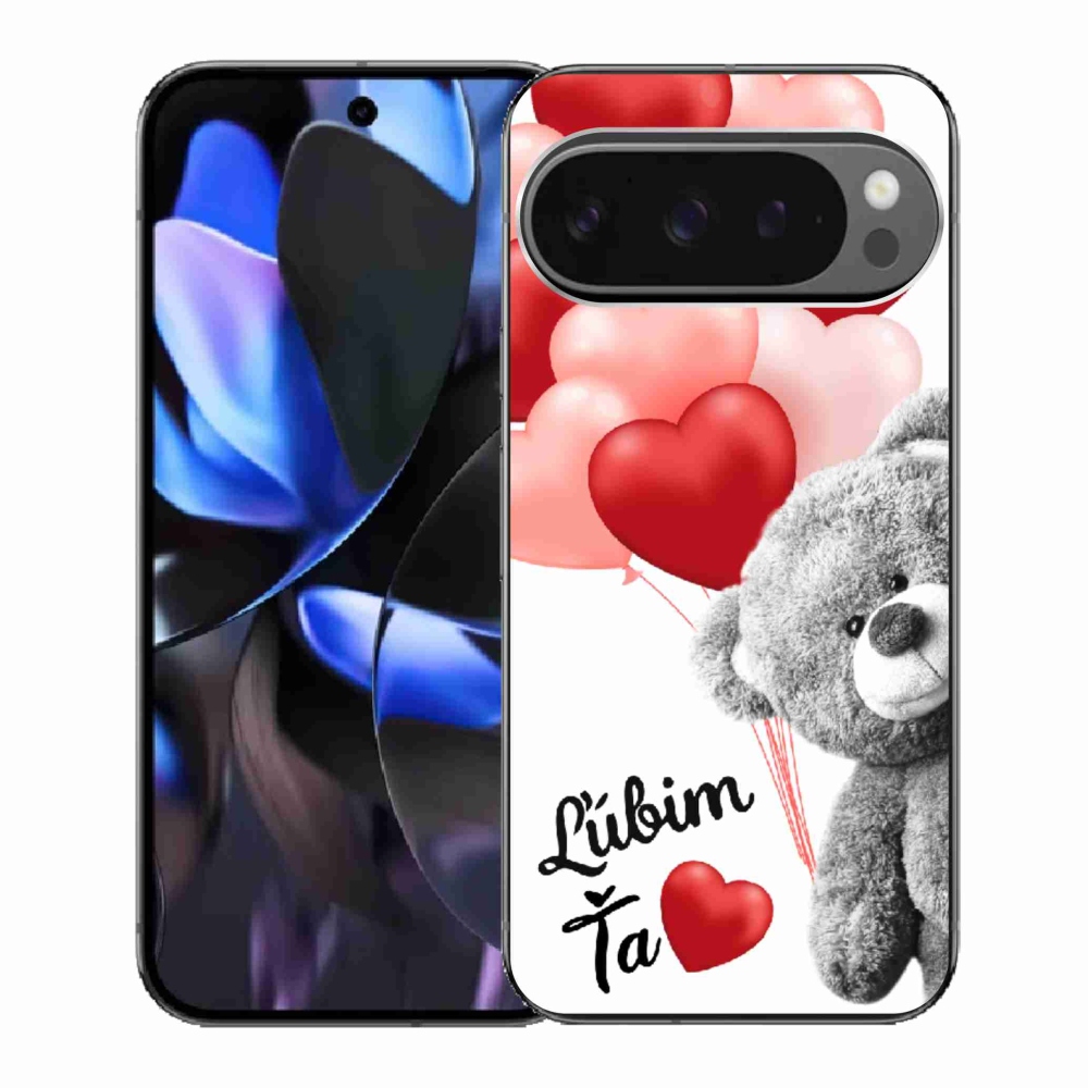 Gélový kryt mmCase na Google Pixel 9 Pro - ľúbim ťa sk
