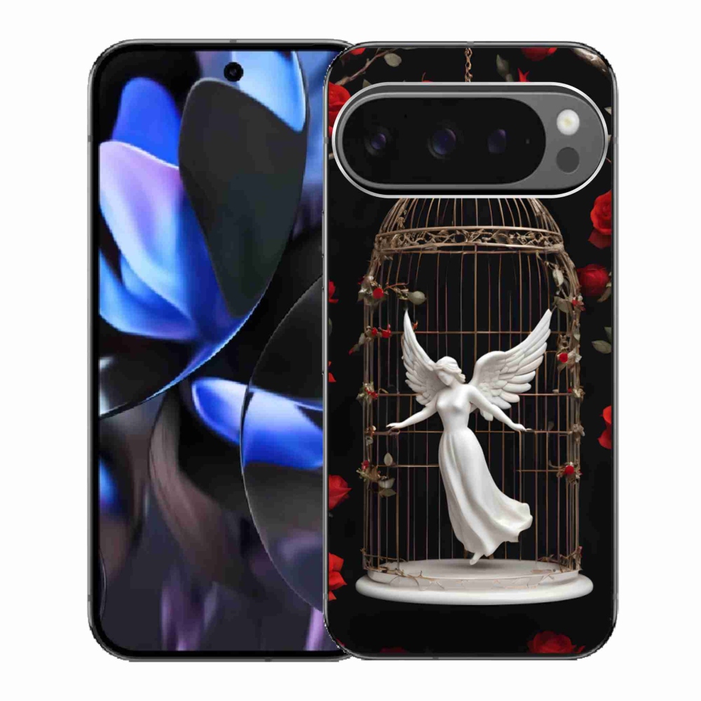 Gélový kryt mmCase na Google Pixel 9 Pro - uväznený anjel