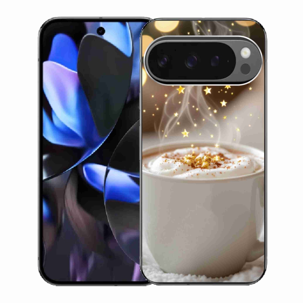 Gélový kryt mmCase na Google Pixel 9 Pro - vianočný horúci nápoj