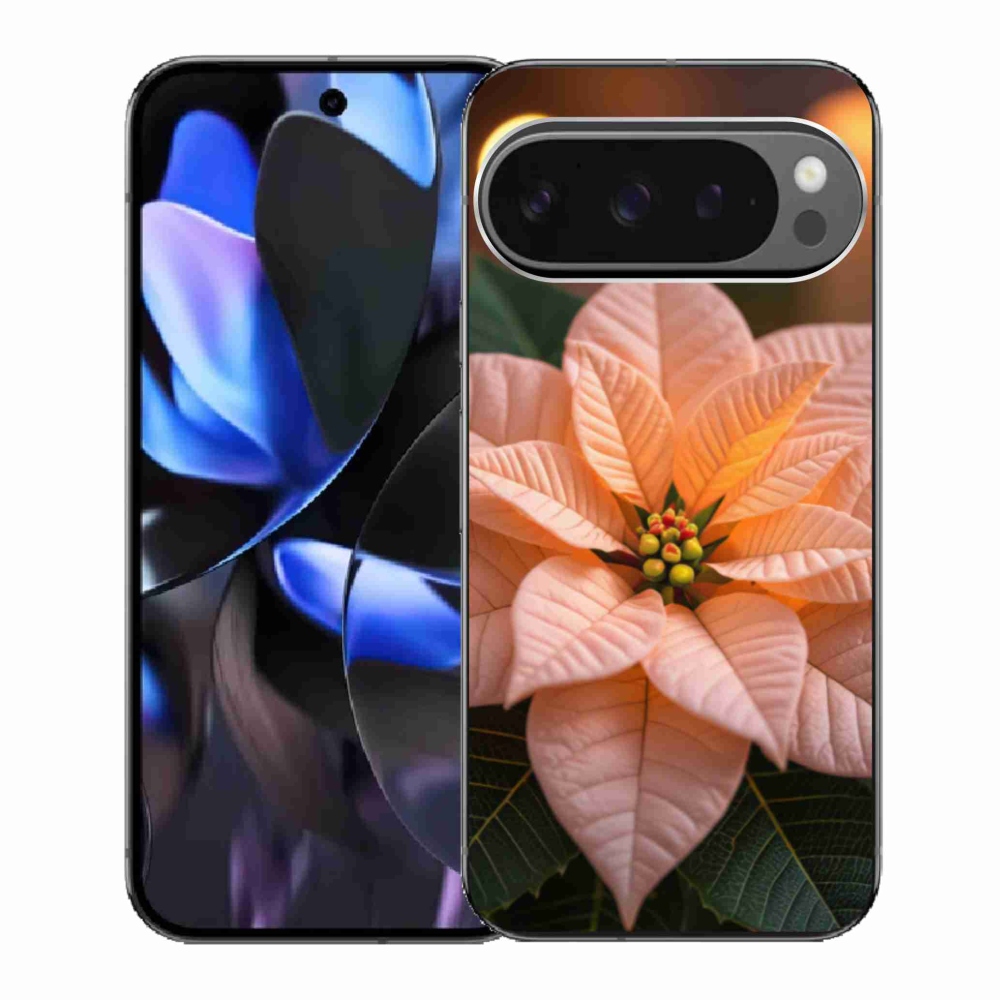Gélový kryt mmCase na Google Pixel 9 Pro - vianočná hviezda