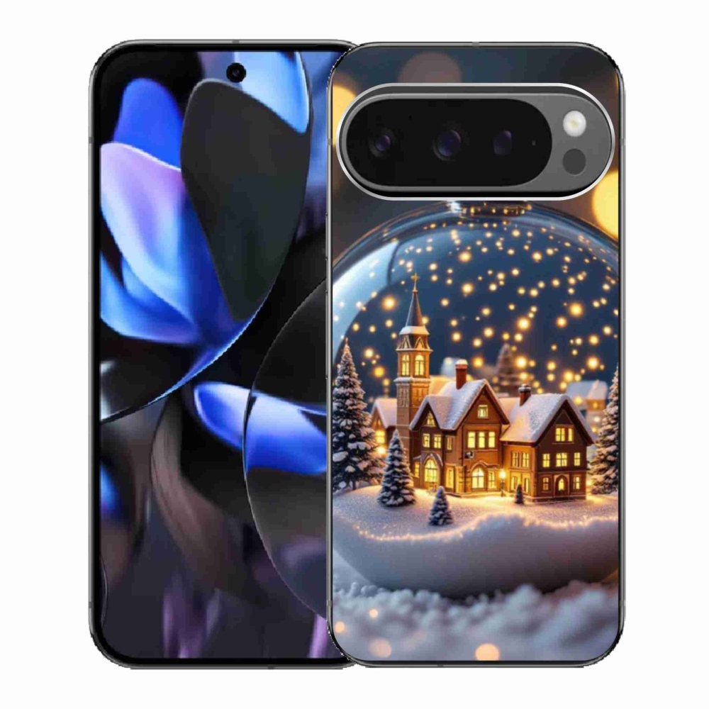 Gélový kryt mmCase na Google Pixel 9 Pro - vianočné gule 4