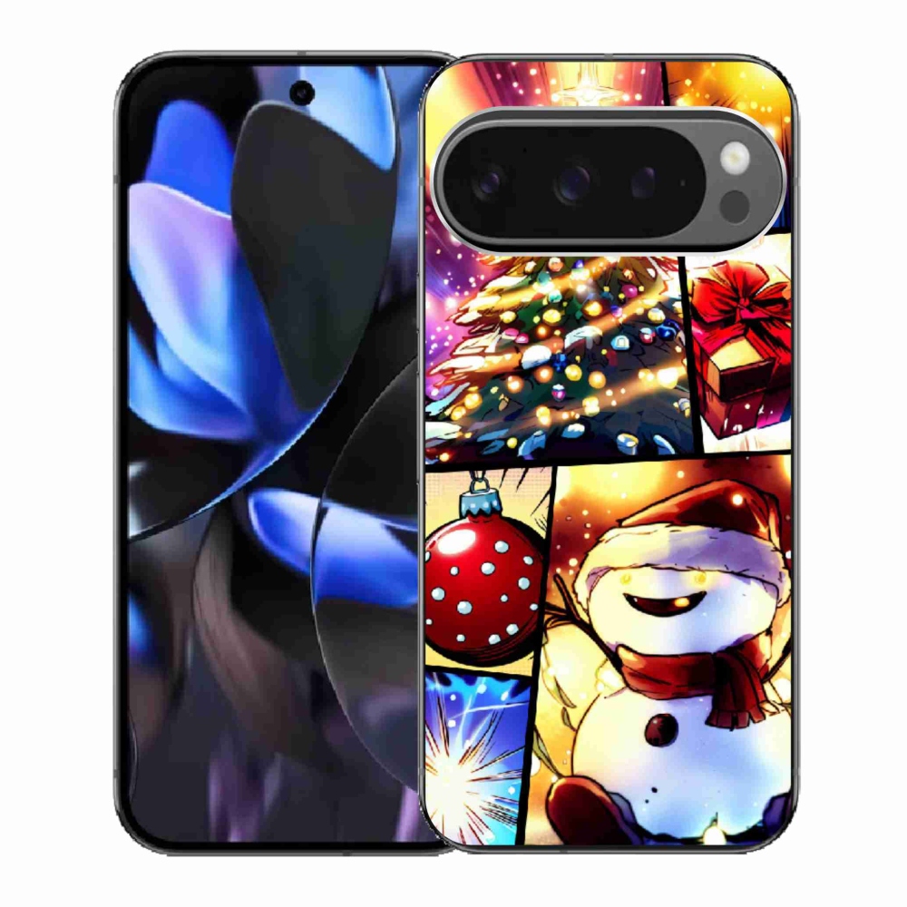 Gélový kryt mmCase na Google Pixel 9 Pro - vianočné motívy 1