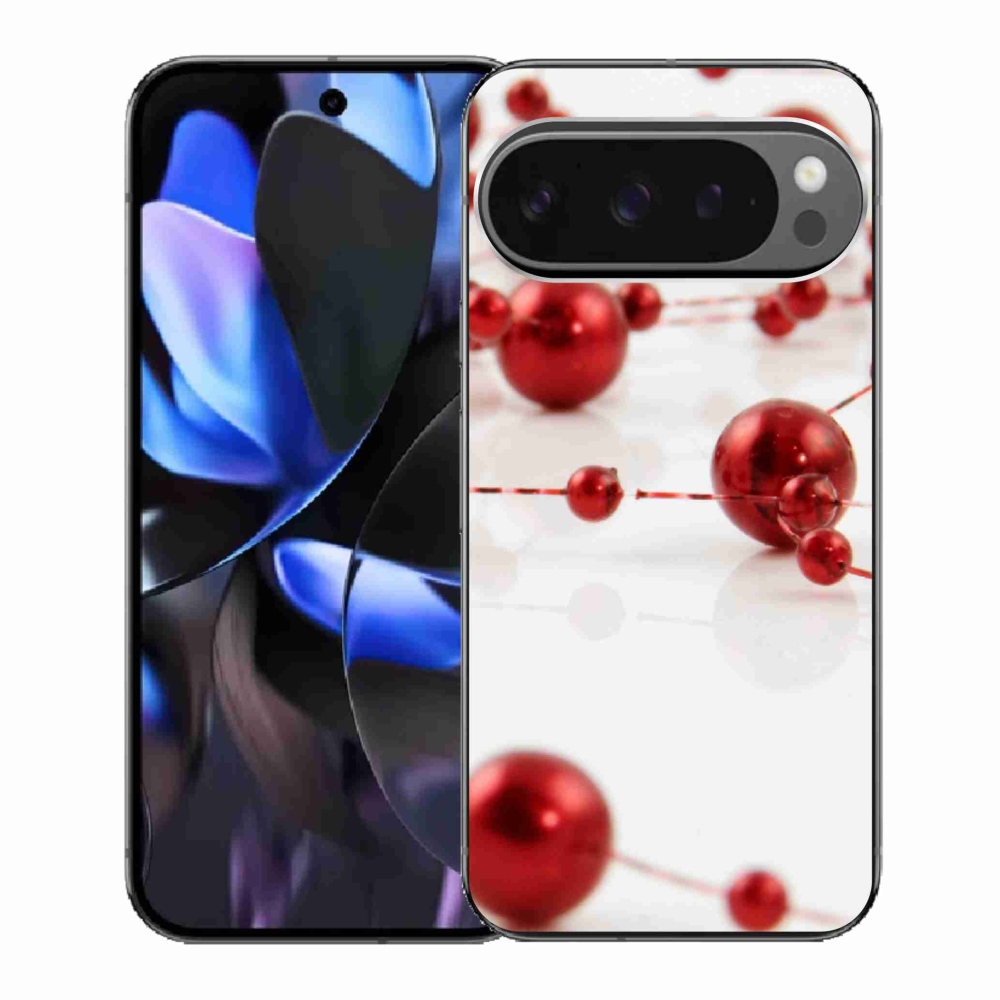 Gélový kryt mmCase na Google Pixel 9 Pro - vianočná reťaz