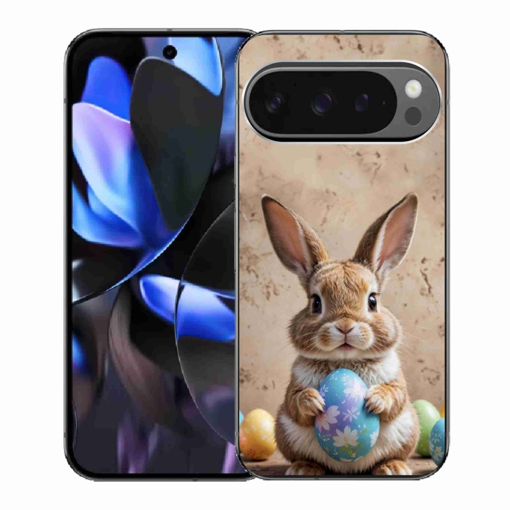 Gélový kryt mmCase na Google Pixel 9 Pro - veľkonočný zajačik