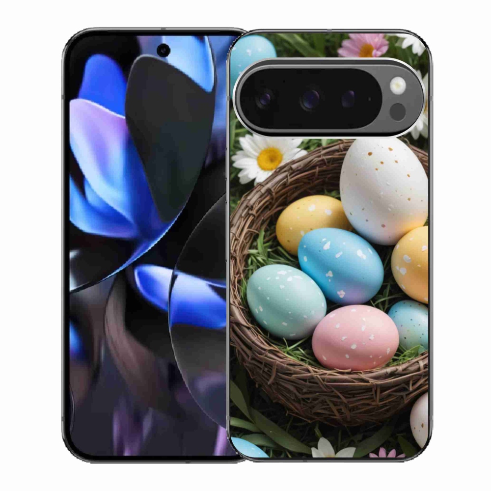 Gélový kryt mmCase na Google Pixel 9 Pro - veľkonočné vajíčka 2