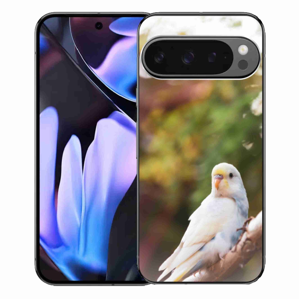 Gélový kryt mmCase na Google Pixel 9 Pro XL - andulka biela