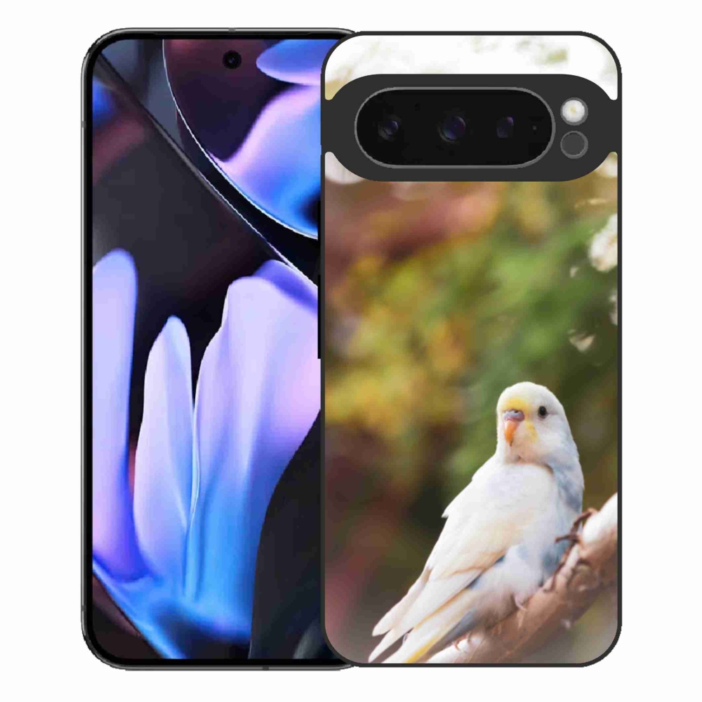 Gélový kryt mmCase na Google Pixel 9 Pro XL - andulka biela