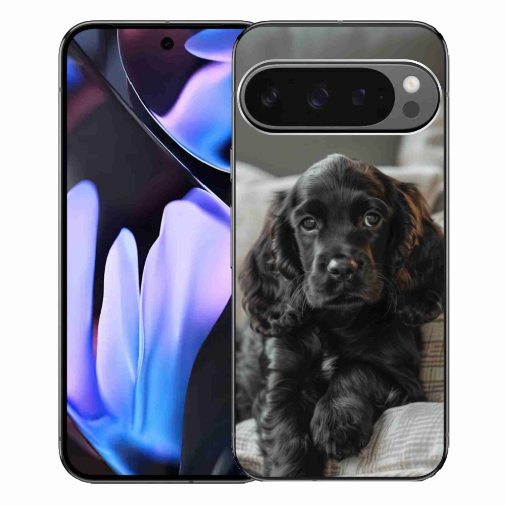 Gélový kryt mmCase na Google Pixel 9 Pro XL - anglický kokeršpaniel