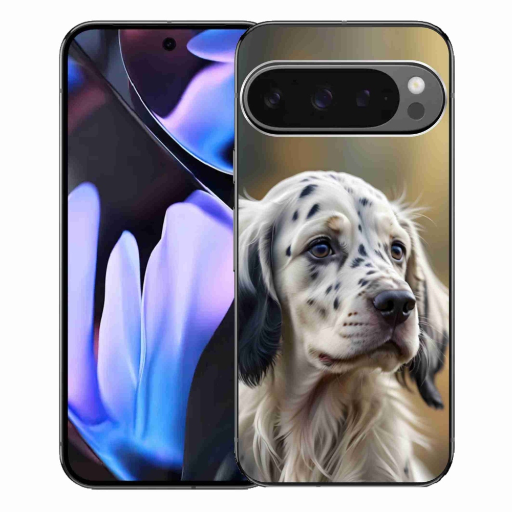 Gélový kryt mmCase na Google Pixel 9 Pro XL - anglický seter