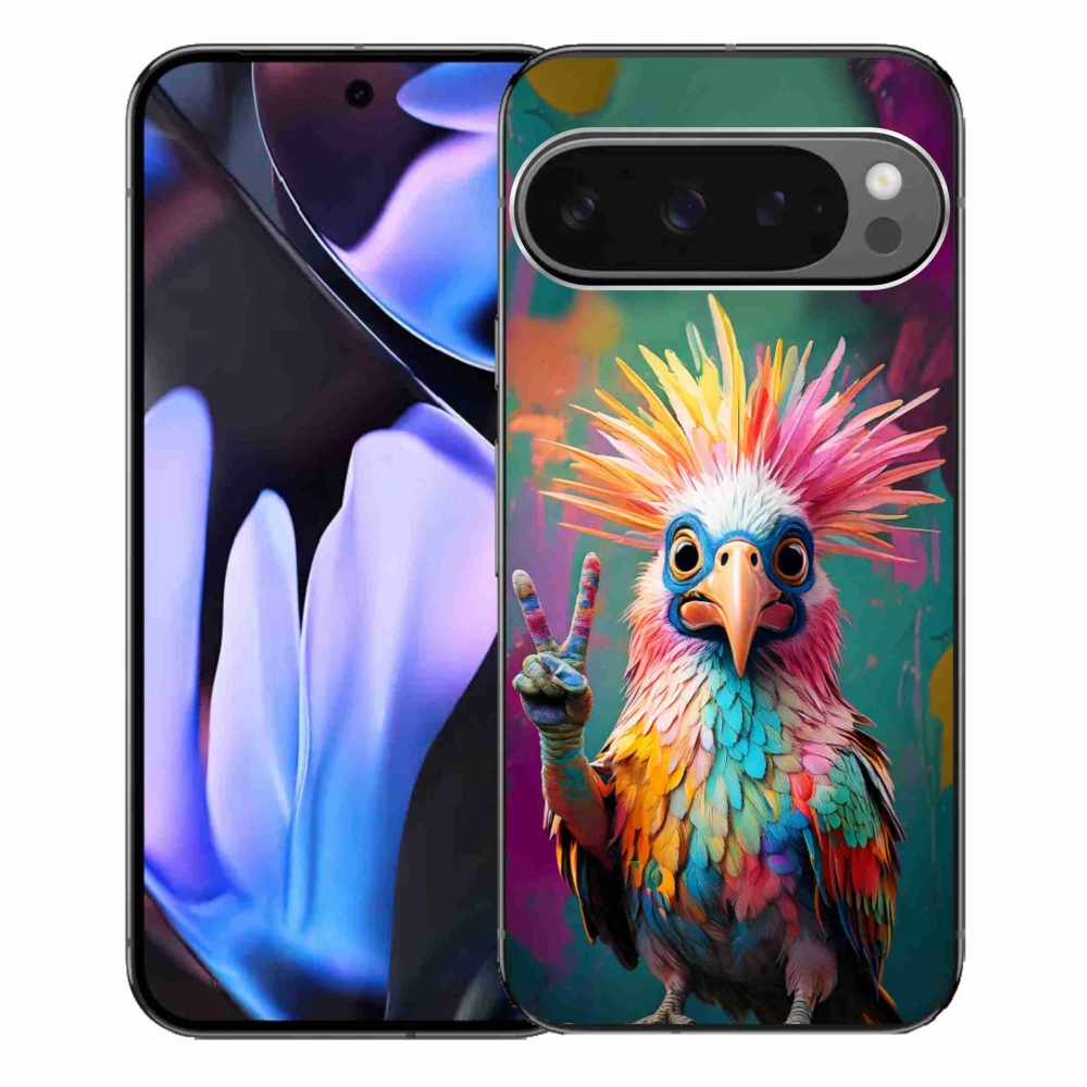 Gélový kryt mmCase na Google Pixel 9 Pro XL - farebný rebel