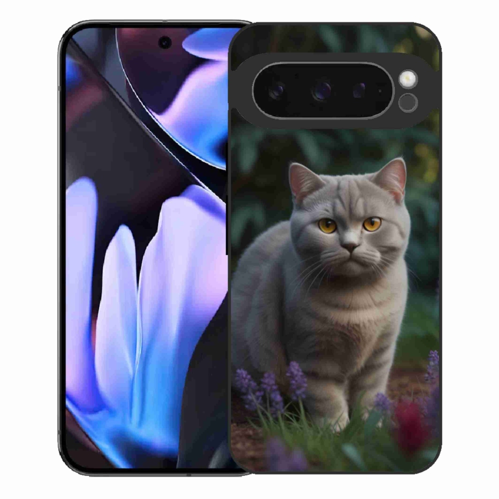 Gélový kryt mmCase na Google Pixel 9 Pro XL - britská mačka