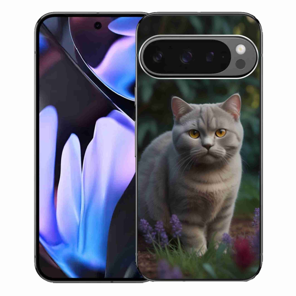 Gélový kryt mmCase na Google Pixel 9 Pro XL - britská mačka