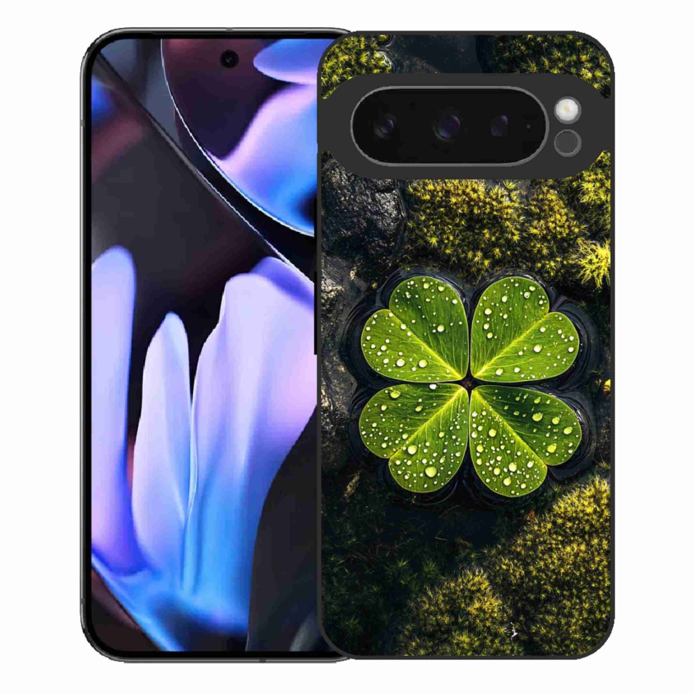 Gélový kryt mmCase na Google Pixel 9 Pro XL - štvorlístok