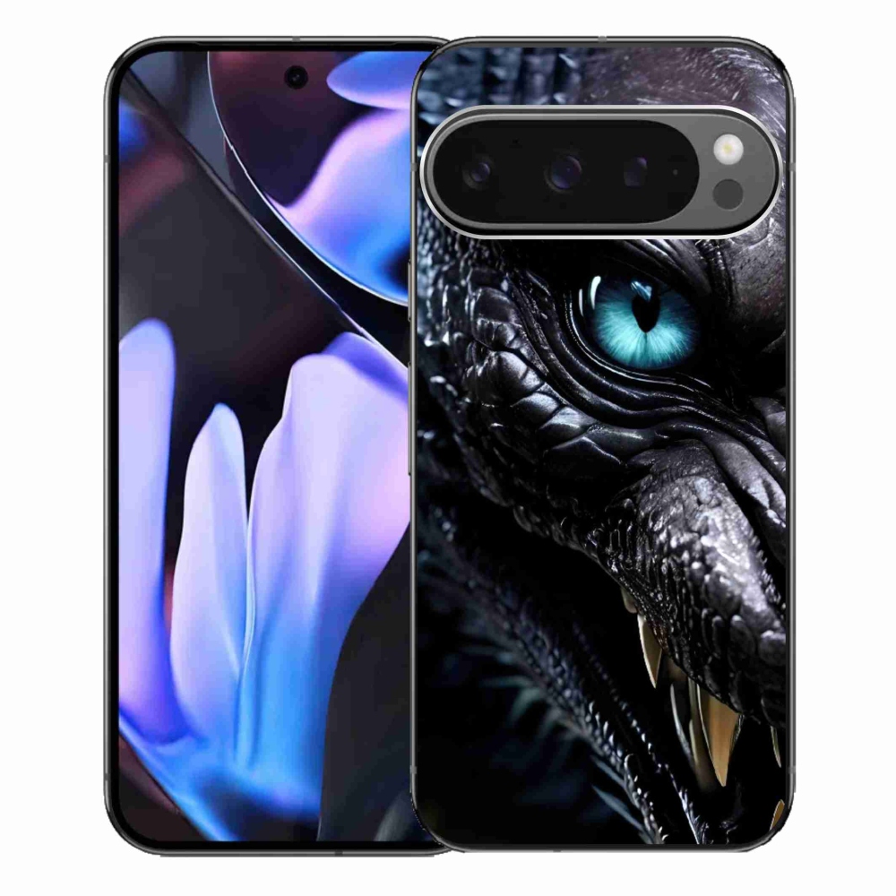 Gélový kryt mmCase na Google Pixel 9 Pro XL - dračí pohľad