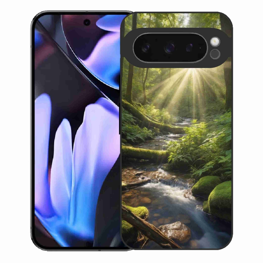 Gélový kryt mmCase na Google Pixel 9 Pro XL - hlbina lesa