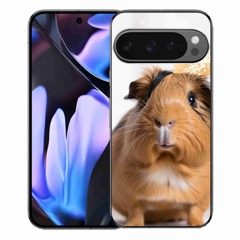 Gélový kryt mmCase na Google Pixel 9 Pro XL - hnedé morča