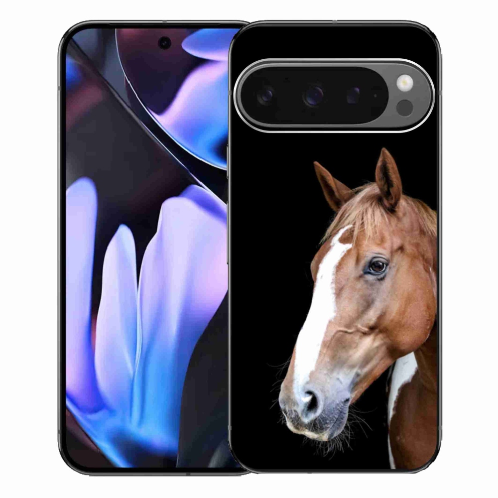 Gélový kryt mmCase na Google Pixel 9 Pro XL - hnedý kôň 3