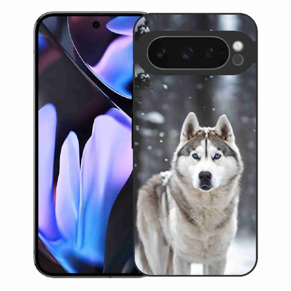 Gélový kryt mmCase na Google Pixel 9 Pro XL - husky 2