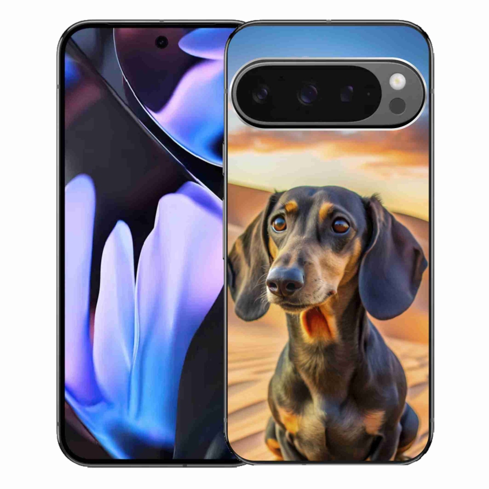 Gélový kryt mmCase na Google Pixel 9 Pro XL - jazvečík 3