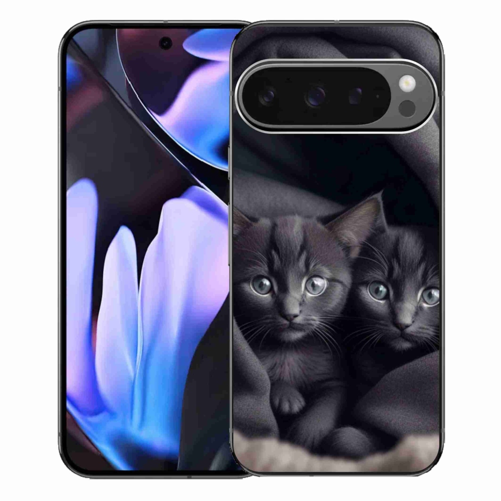 Gélový kryt mmCase na Google Pixel 9 Pro XL - mačacie duo