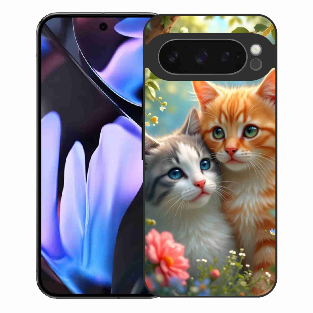 Gélový kryt mmCase na Google Pixel 9 Pro XL - mačacia láska 2