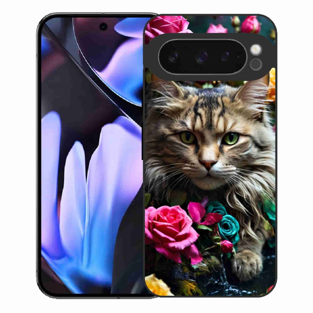 Gélový kryt mmCase na Google Pixel 9 Pro XL - mačacie pohľad 2