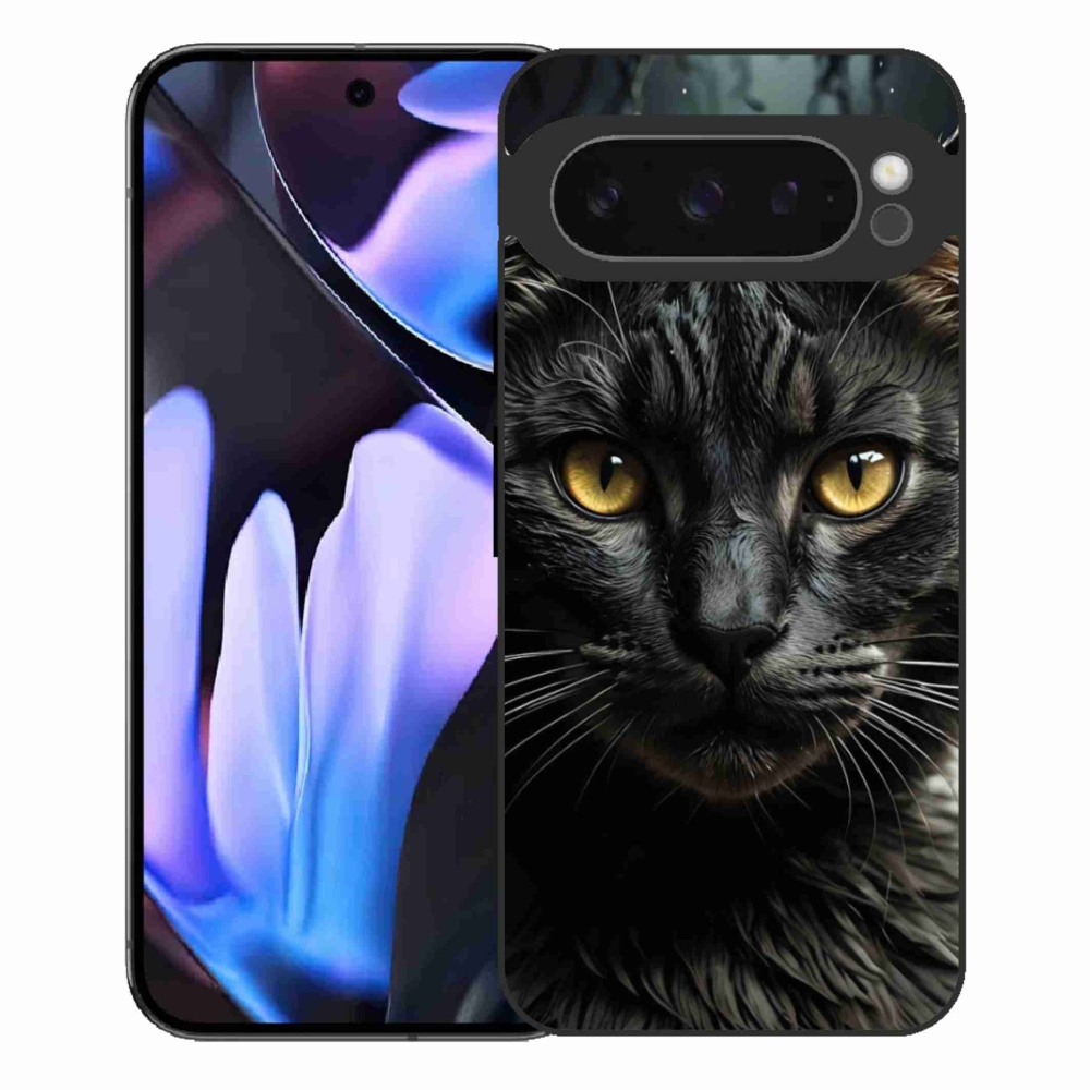 Gélový kryt mmCase na Google Pixel 9 Pro XL - mačacie pohľad 3