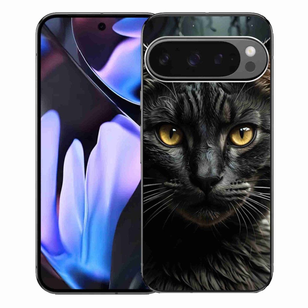 Gélový kryt mmCase na Google Pixel 9 Pro XL - mačacie pohľad 3