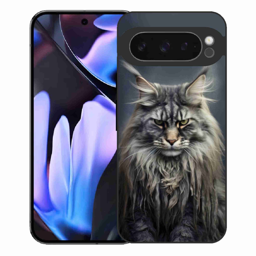 Gélový kryt mmCase na Google Pixel 9 Pro XL - mačacie pohľad 4