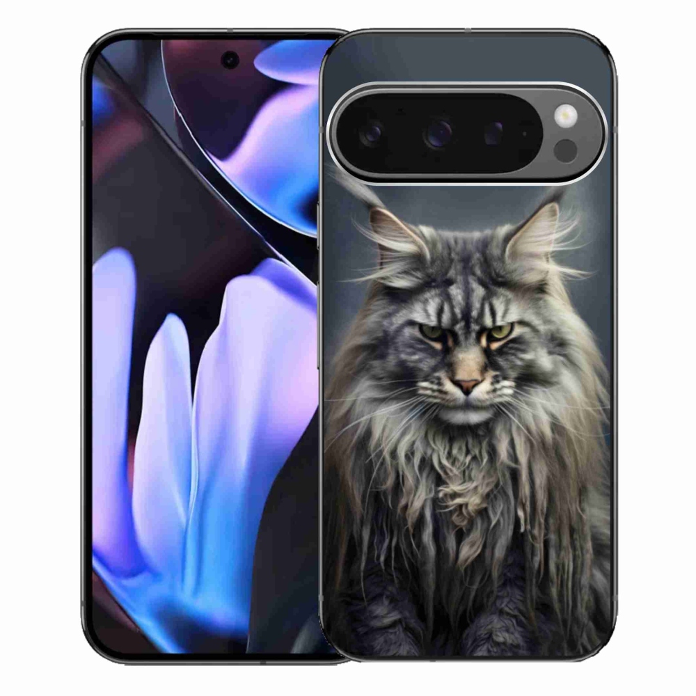 Gélový kryt mmCase na Google Pixel 9 Pro XL - mačacie pohľad 4