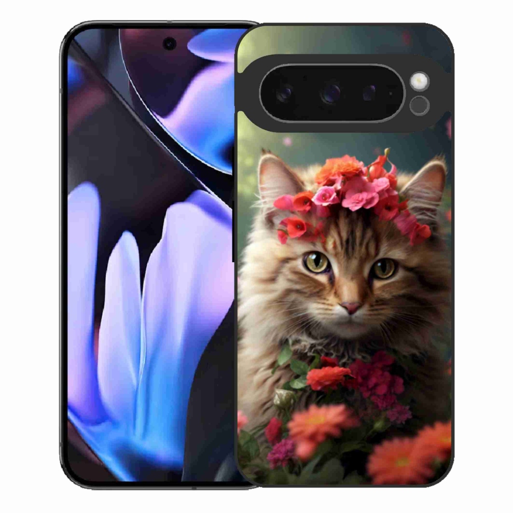Gélový kryt mmCase na Google Pixel 9 Pro XL - mačacia princezná