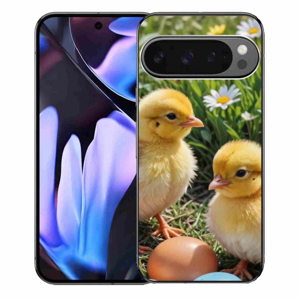 Gélový kryt mmCase na Google Pixel 9 Pro XL - kuriatka