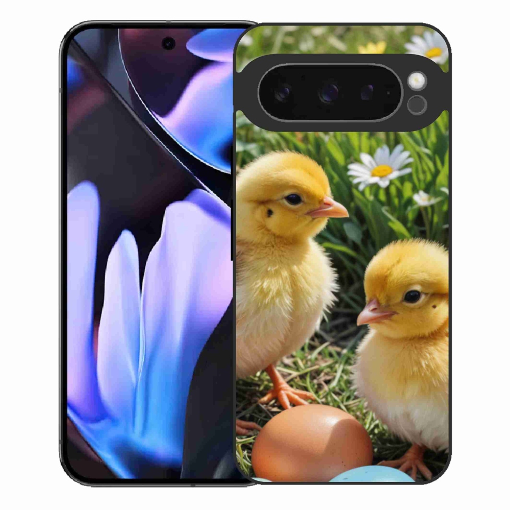 Gélový kryt mmCase na Google Pixel 9 Pro XL - kuriatka