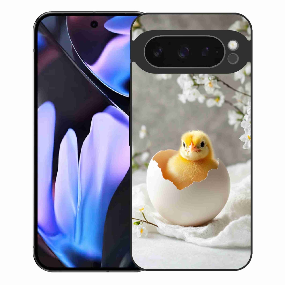 Gélový kryt mmCase na Google Pixel 9 Pro XL - kuriatko