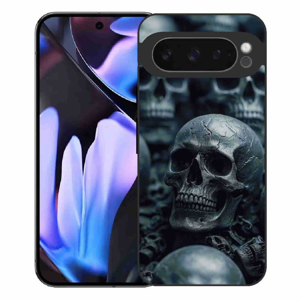 Gélový kryt mmCase na Google Pixel 9 Pro XL - lebka 2