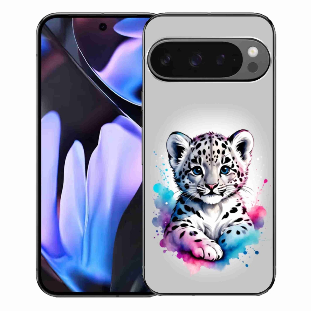 Gélový kryt mmCase na Google Pixel 9 Pro XL - leopardie mláďa