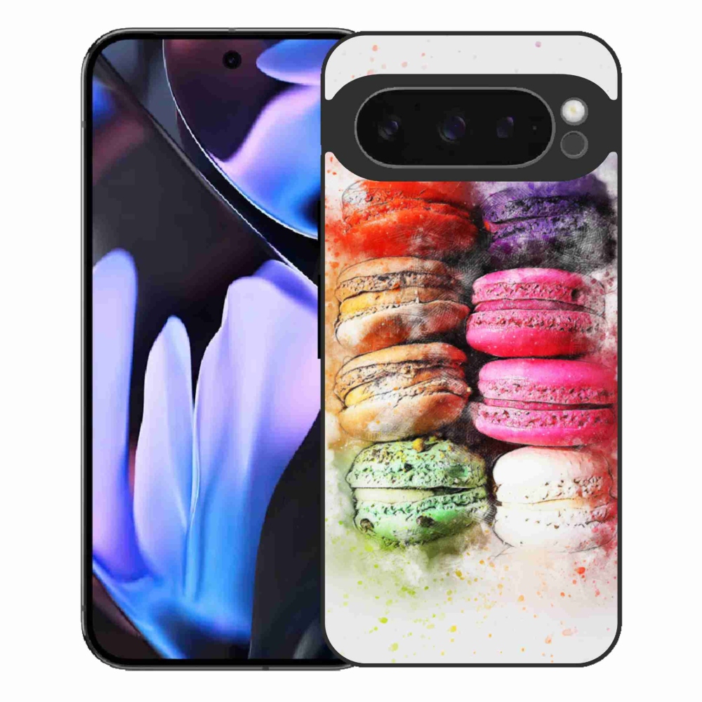 Gélový kryt mmCase na Google Pixel 9 Pro XL - makrónky