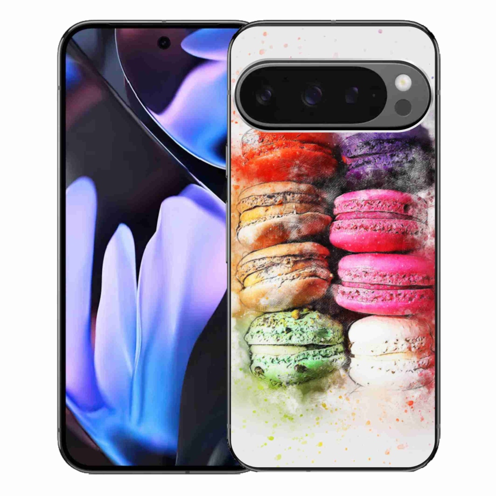 Gélový kryt mmCase na Google Pixel 9 Pro XL - makrónky