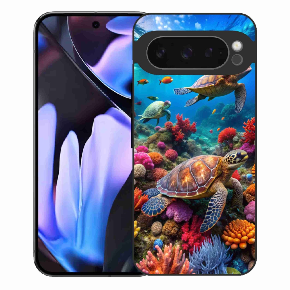 Gélový kryt mmCase na Google Pixel 9 Pro XL - morský svet 2
