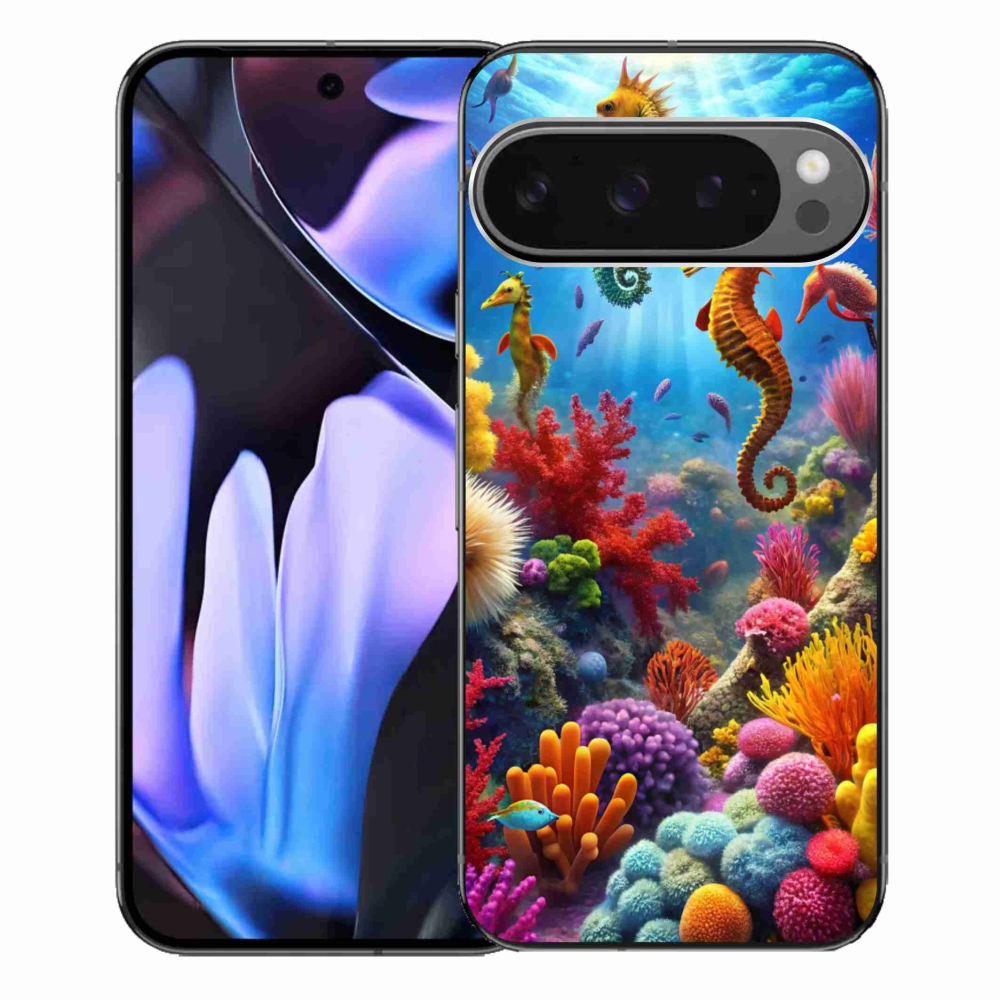 Gélový kryt mmCase na Google Pixel 9 Pro XL - morský svet 3