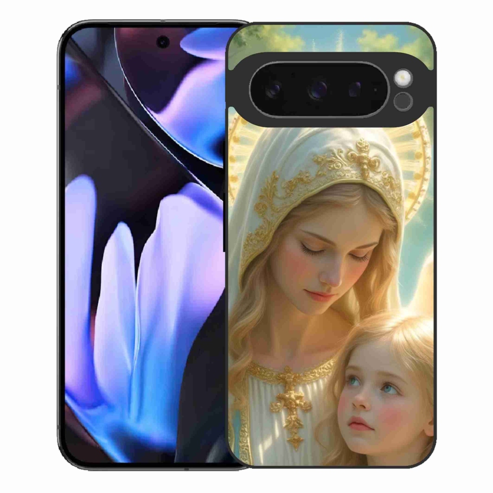 Gélový kryt mmCase na Google Pixel 9 Pro XL - náboženský motív 2